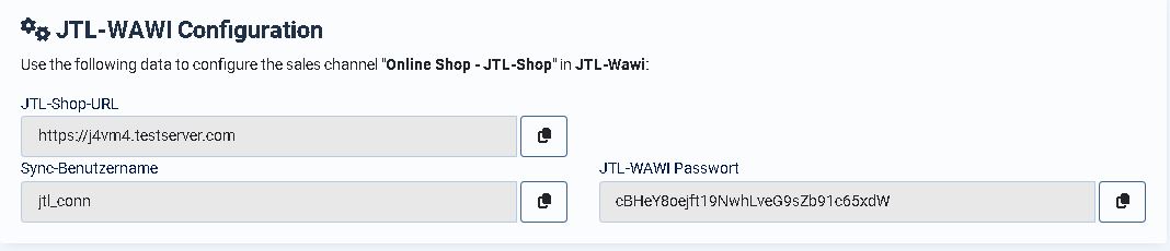 JTL-WaWi Zugangsdaten